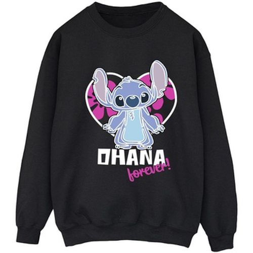 Sweat-shirt Lilo And Stitch Ohana Forever Heart - Disney - Modalova