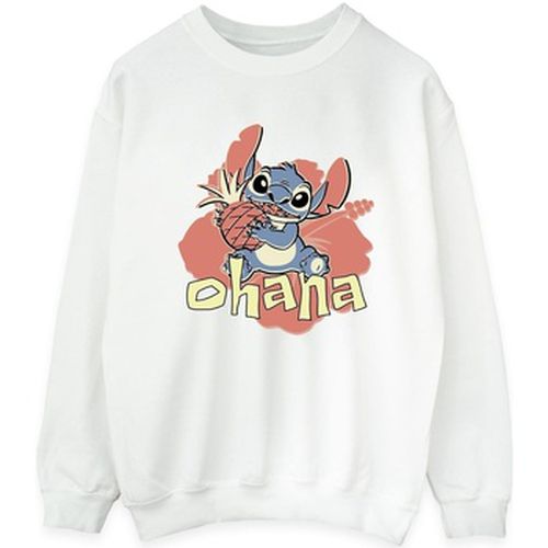 Sweat-shirt Lilo And Stitch Ohana Pineapple - Disney - Modalova