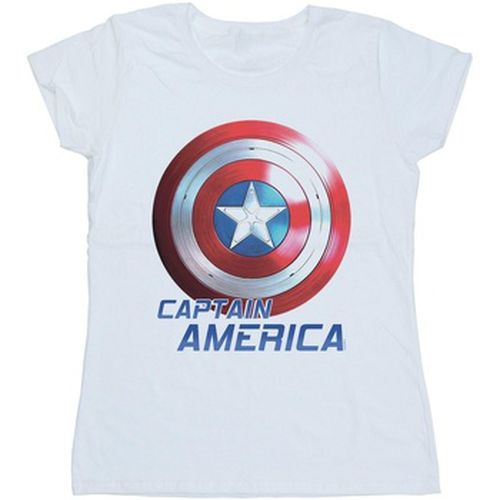 T-shirt The Falcon And The Winter Soldier Captain America Shield - Marvel - Modalova