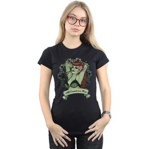 T-shirt Poison Ivy All I want Is A Kiss - Dc Comics - Modalova