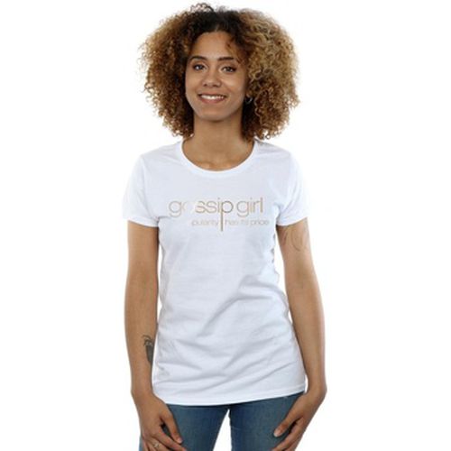 T-shirt Gossip Girl Gold Logo - Gossip Girl - Modalova