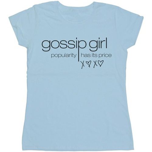 T-shirt Popularity Has It's Price - Gossip Girl - Modalova