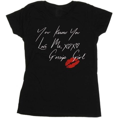 T-shirt You Know You Love Me - Gossip Girl - Modalova
