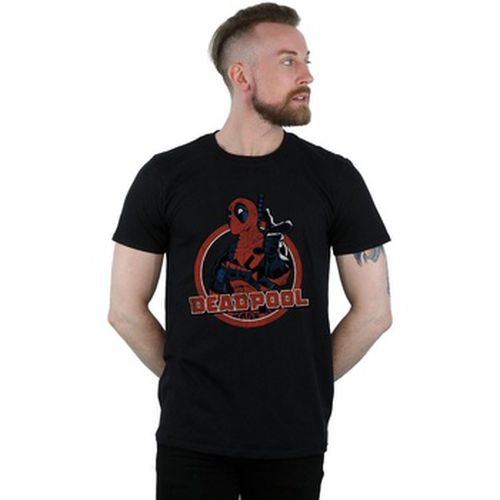 T-shirt Marvel Deadpool Gun Finger - Marvel - Modalova