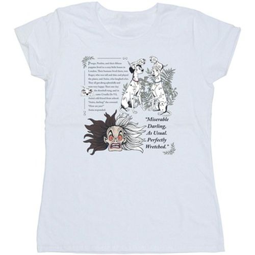 T-shirt 101 Dalmatians Miserable Darling - Disney - Modalova