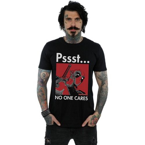 T-shirt Deadpool No One Cares - Marvel - Modalova