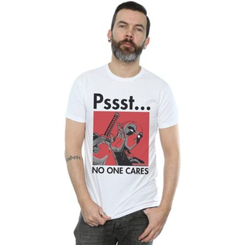 T-shirt Deadpool No One Cares - Marvel - Modalova