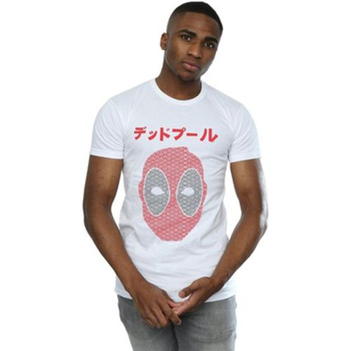 T-shirt Deadpool Japanese Seigaiha Head - Marvel - Modalova