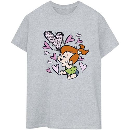 T-shirt Pebbles Love Love Love - The Flintstones - Modalova