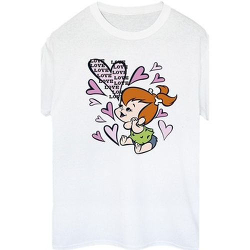 T-shirt Love Love Love - The Flintstones - Modalova