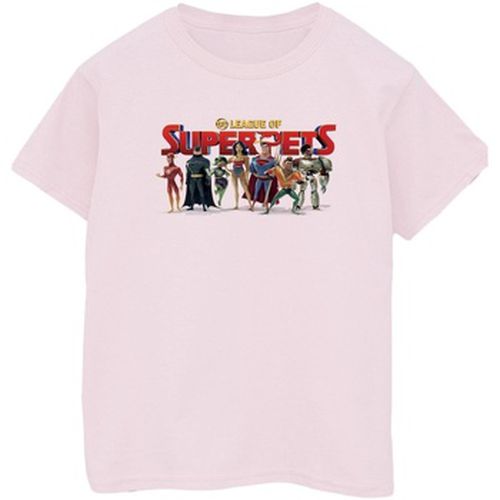 T-shirt DC League Of Super-Pets Group Logo - Dc Comics - Modalova
