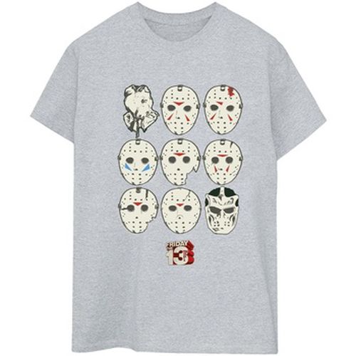 T-shirt Jason Masks - Friday The 13Th - Modalova