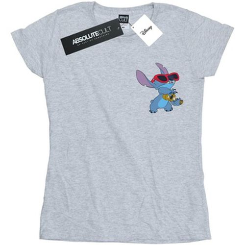T-shirt Lilo And Stitch Guitar - Disney - Modalova