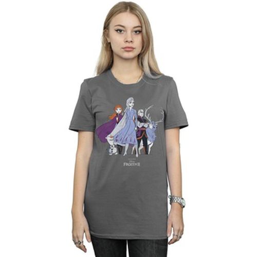 T-shirt Frozen 2 Distressed Group - Disney - Modalova