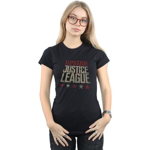 T-shirt Justice League Movie United We Stand - Dc Comics - Modalova