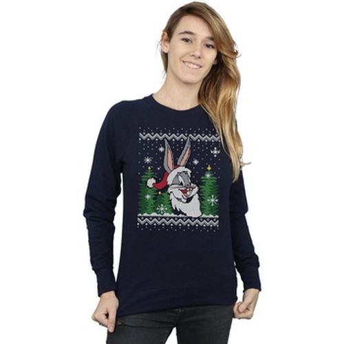Sweat-shirt Bugs Bunny Christmas Fair Isle - Dessins Animés - Modalova