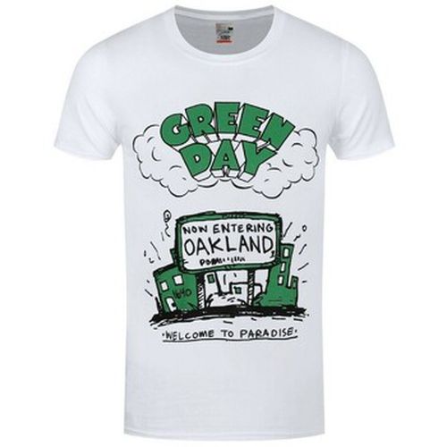 T-shirt Welcome To Paradise - Green Day - Modalova