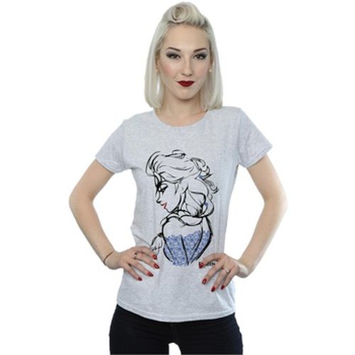 T-shirt Frozen Elsa Sketch Mono - Disney - Modalova