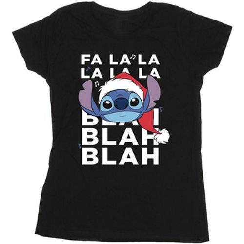 T-shirt Lilo And Stitch Christmas Blah Blah Blah - Disney - Modalova