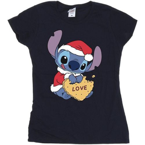 T-shirt Lilo And Stitch Christmas Love Biscuit - Disney - Modalova