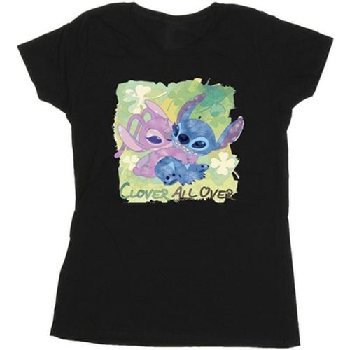 T-shirt Lilo And Stitch St Patrick's Day Clover - Disney - Modalova
