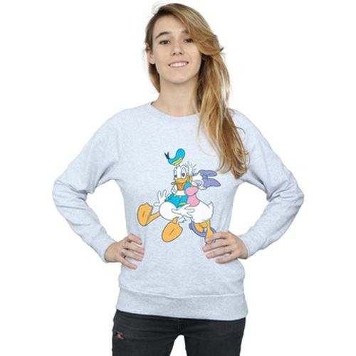 Sweat-shirt Donald And Daisy Duck Kiss - Disney - Modalova