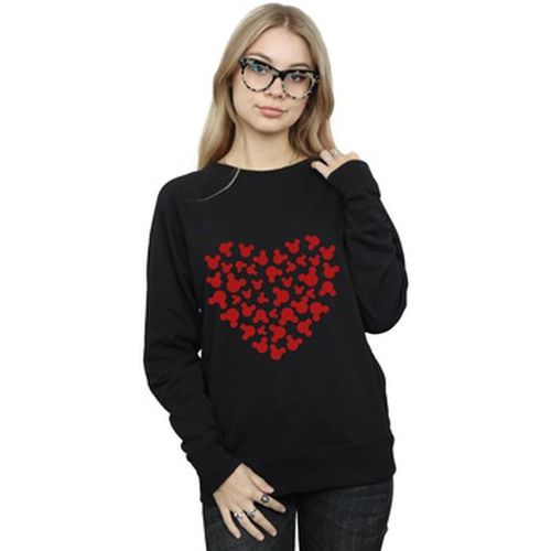 Sweat-shirt Mickey Mouse Heart Silhouette - Disney - Modalova