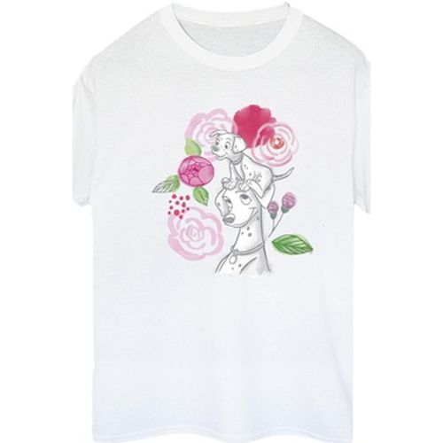 T-shirt 101 Dalmatians Flowers - Disney - Modalova