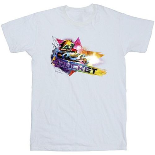 T-shirt Guardians Of The Galaxy Abstract Rocket Raccoon - Marvel - Modalova