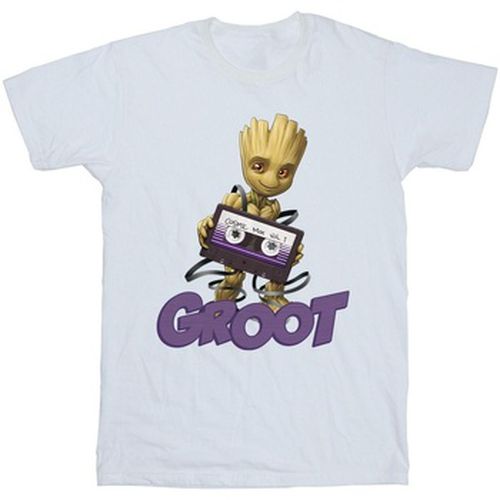 T-shirt Groot Casette - Guardians Of The Galaxy - Modalova