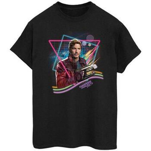 T-shirt Guardians Of The Galaxy Neon Star Lord - Marvel - Modalova