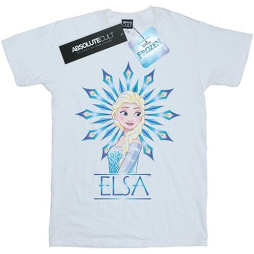 T-shirt Frozen Elsa Snowflake - Disney - Modalova