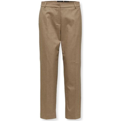 Pantalon W Noos Ria Trousers - Camel - Selected - Modalova