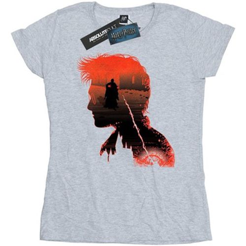 T-shirt Battle Silhouette - Harry Potter - Modalova