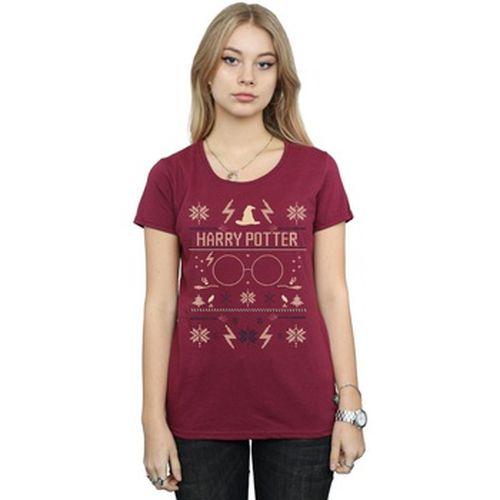 T-shirt Christmas Pattern - Harry Potter - Modalova