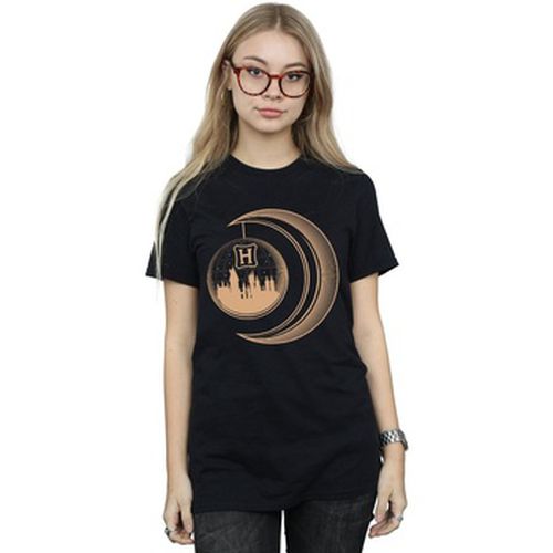 T-shirt Harry Potter Hogwarts Moon - Harry Potter - Modalova