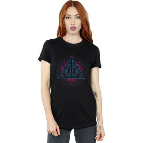 T-shirt Neon Deathly Hallows - Harry Potter - Modalova