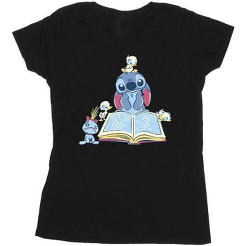 T-shirt Lilo Stitch Reading A Book - Disney - Modalova