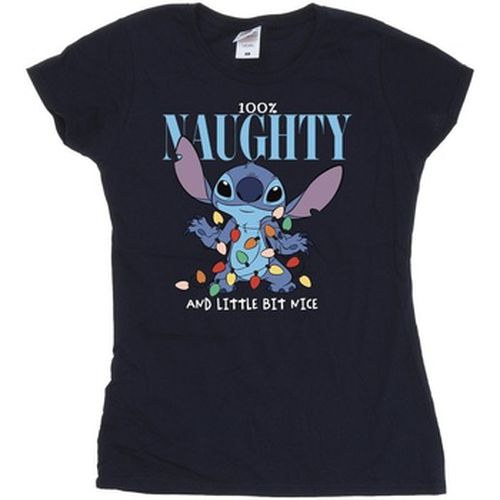 T-shirt Lilo Stitch Naughty Nice - Disney - Modalova