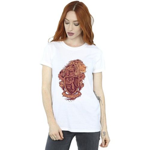 T-shirt Gryffindor Sketch Crest - Harry Potter - Modalova