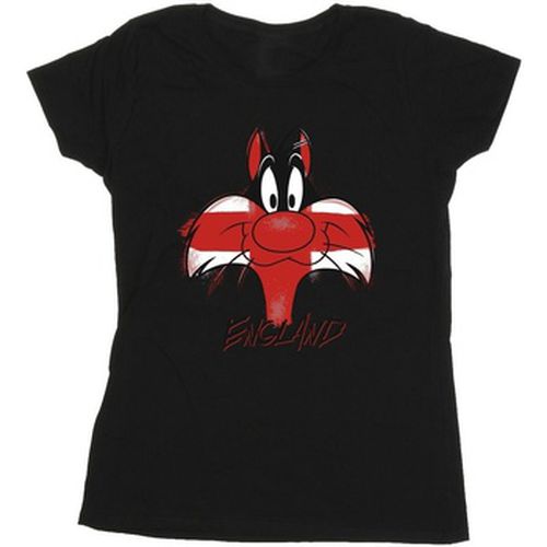 T-shirt Sylvester England Face - Dessins Animés - Modalova