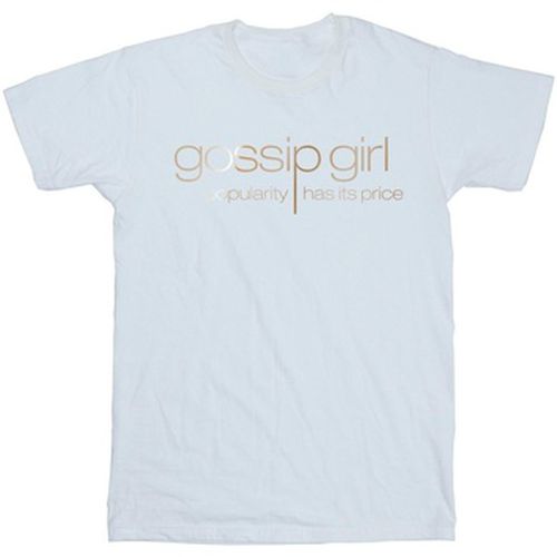 T-shirt Gossip Girl Gold Logo - Gossip Girl - Modalova