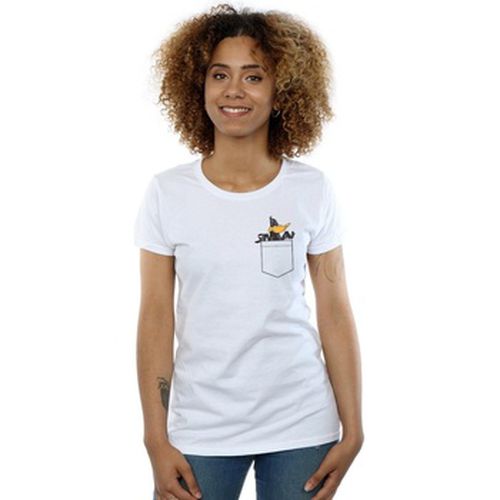 T-shirt Daffy Duck Faux Pocket - Dessins Animés - Modalova