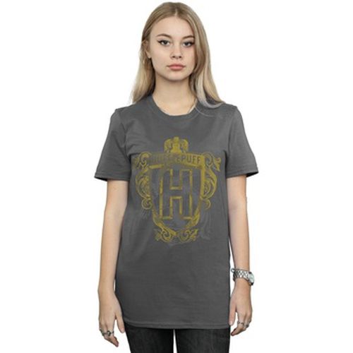 T-shirt Hufflepuff Badger Crest - Harry Potter - Modalova