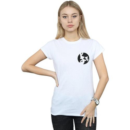 T-shirt Bugs Bunny Silhouette Breast Print - Dessins Animés - Modalova