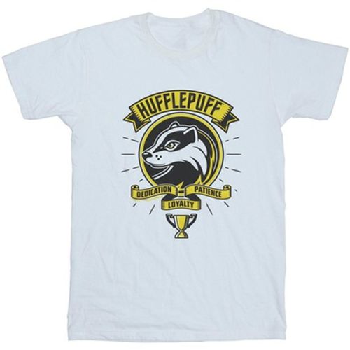 T-shirt Hufflepuff Toon Crest - Harry Potter - Modalova