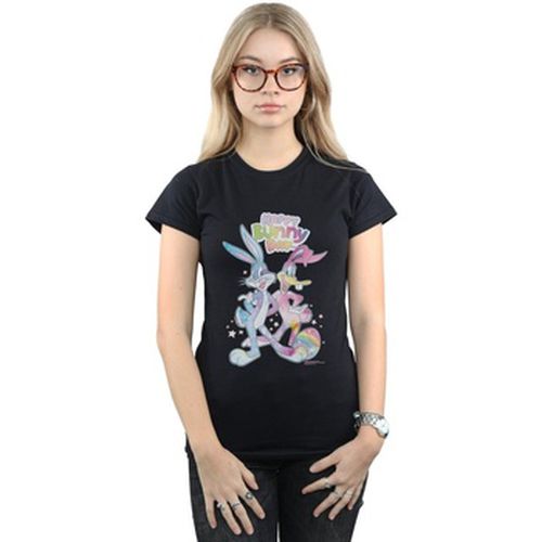 T-shirt Bugs And Daffy Happy Bunny Day - Dessins Animés - Modalova