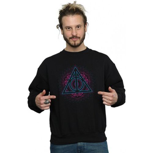 Sweat-shirt Neon Deathly Hallows - Harry Potter - Modalova