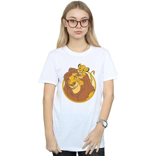 T-shirt The Lion King Mufasa And Simba - Disney - Modalova