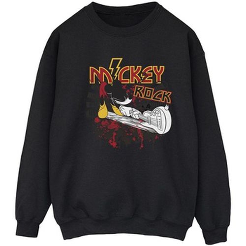Sweat-shirt Mickey Mouse Smash Guitar Rock - Disney - Modalova